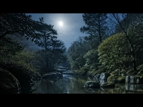 Dark Japanese Garden Ambient for Sleep | Minimal Drone Soundscape Dark Japanese Garden Ambient for Sleep | Minimal Drone Soundscape
