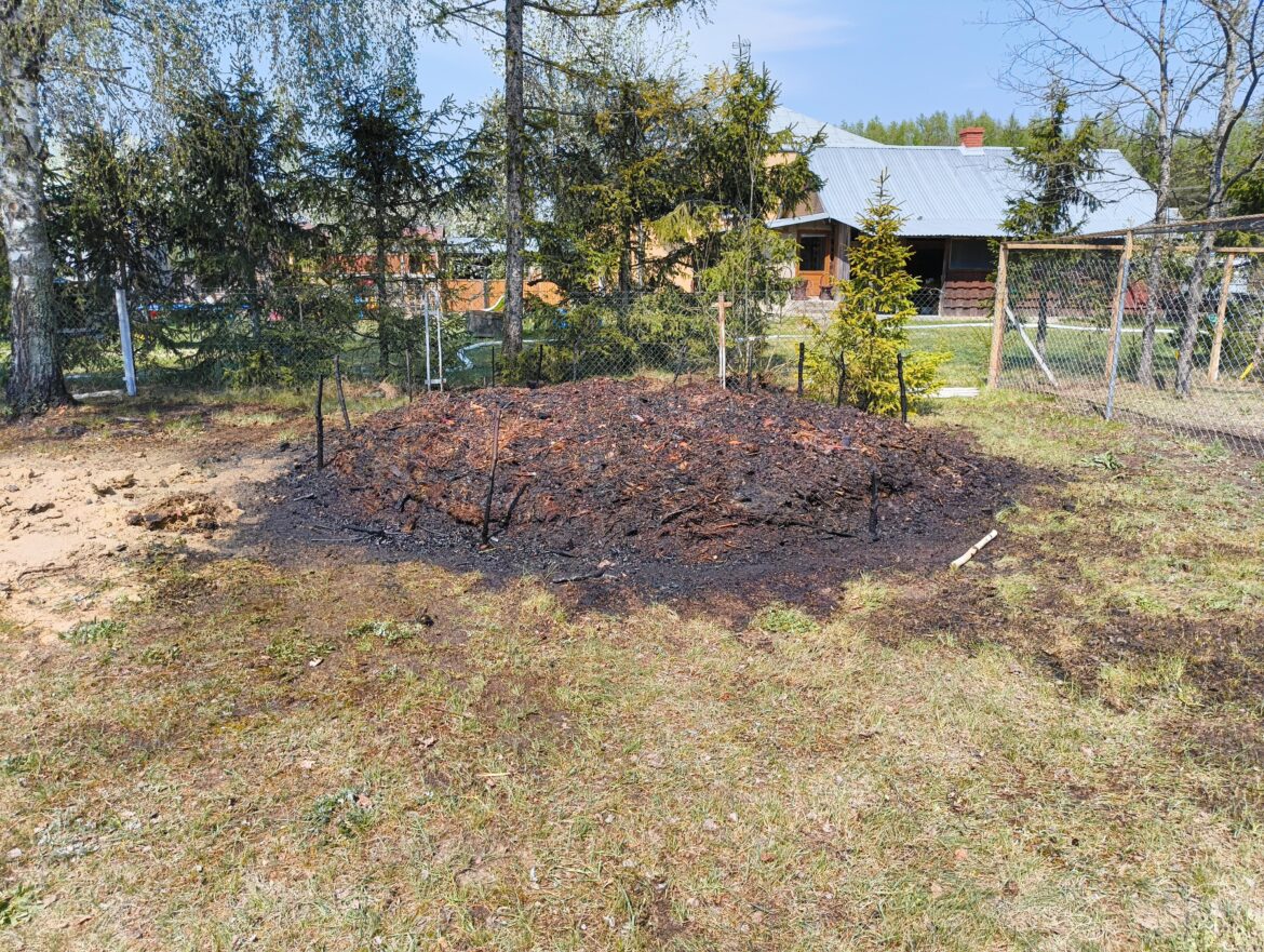 So my compost self ignited