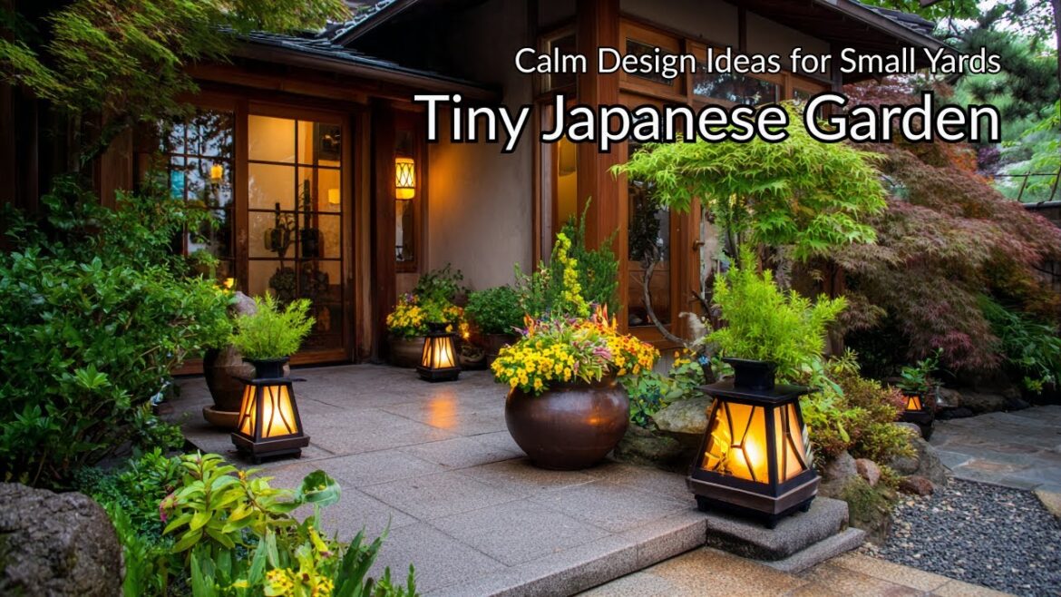 Turn Your Tiny Yard into a Calm Japanese Garden | Easy & Beautiful Turn Your Tiny Yard into a Calm Japanese Garden | Easy & Beautiful