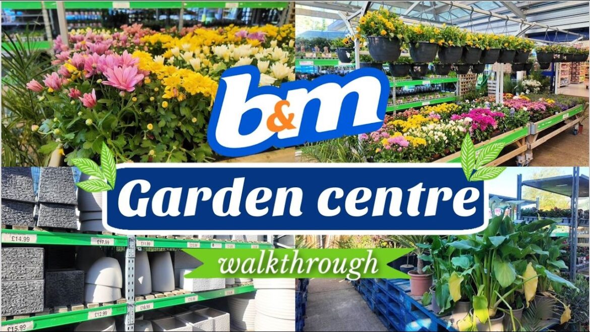 B&M Garden Centre Walkthrough 🌿 | Budget Flowers, Planters & More! B&M Garden Centre Walkthrough 🌿 | Budget Flowers, Planters & More!
