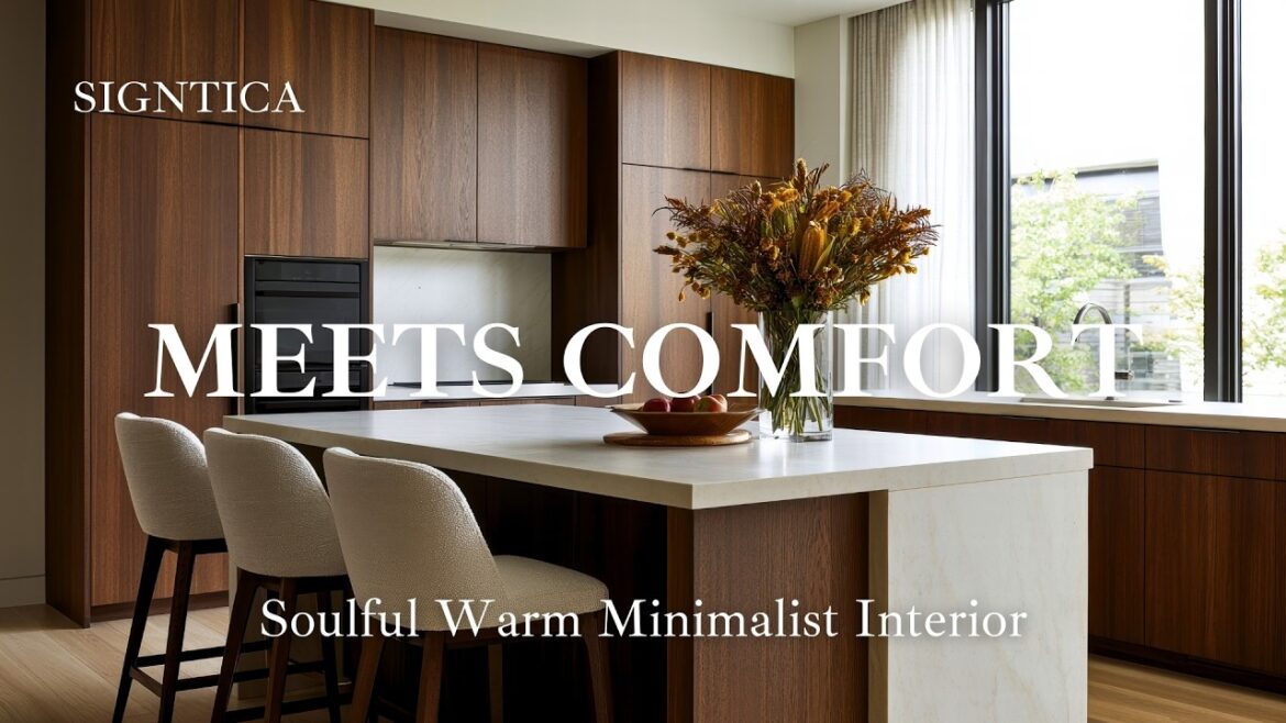 Warm Minimalist Interior: The Design Plans for a Lived-In Home