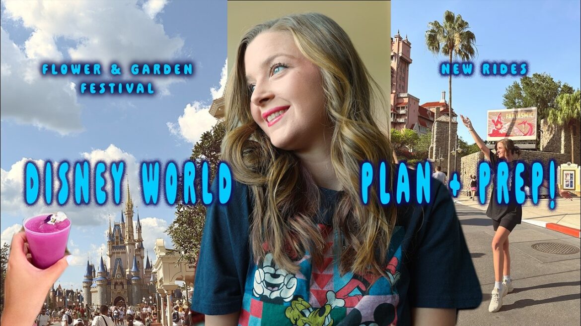 DISNEY WORLD PLAN & PREP ✨ Itinerary, Flower + Garden Festival, Food, Rides, Mystery Box Unboxing DISNEY WORLD PLAN & PREP ✨ Itinerary, Flower + Garden Festival, Food, Rides, Mystery Box Unboxing