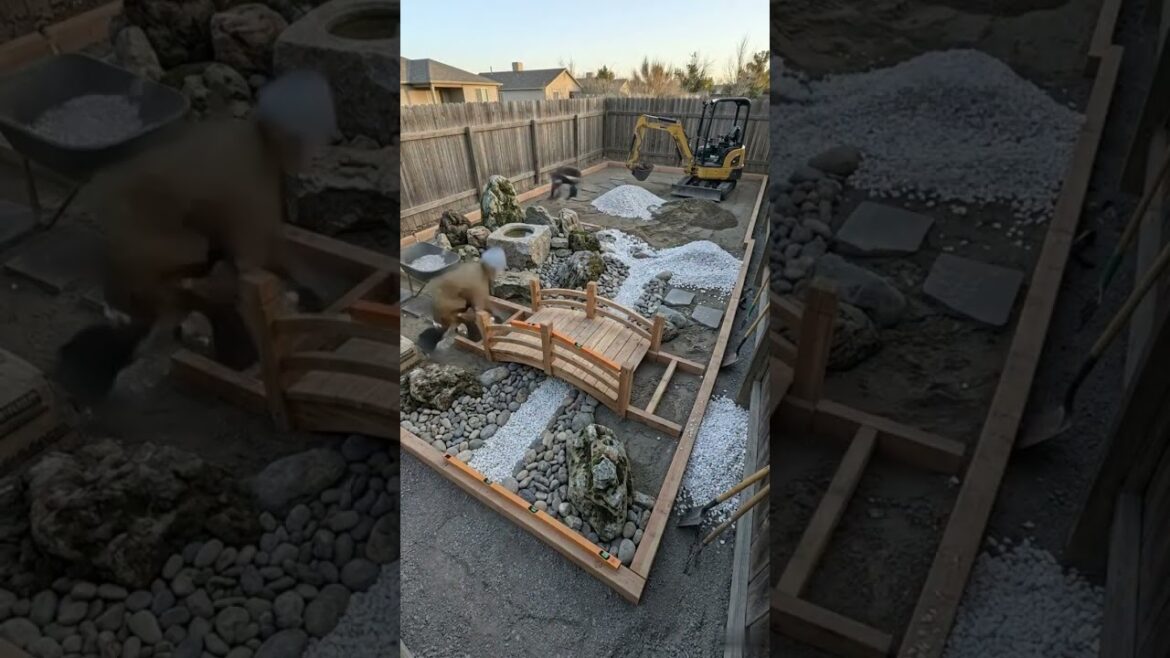 ASMR Construction Building a Japanese Zen Garden from Scratch ASMR Construction Building a Japanese Zen Garden from Scratch