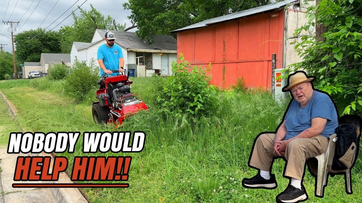After Being ABANDONED by His Lawn Guy,  The NEIGHBORS Thought He DIED...