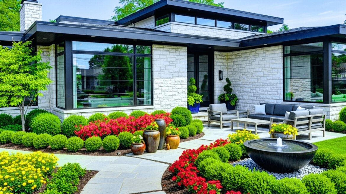 Elegant Small Backyard Landscaping Ideas | Cozy Modern Outdoor Living Space