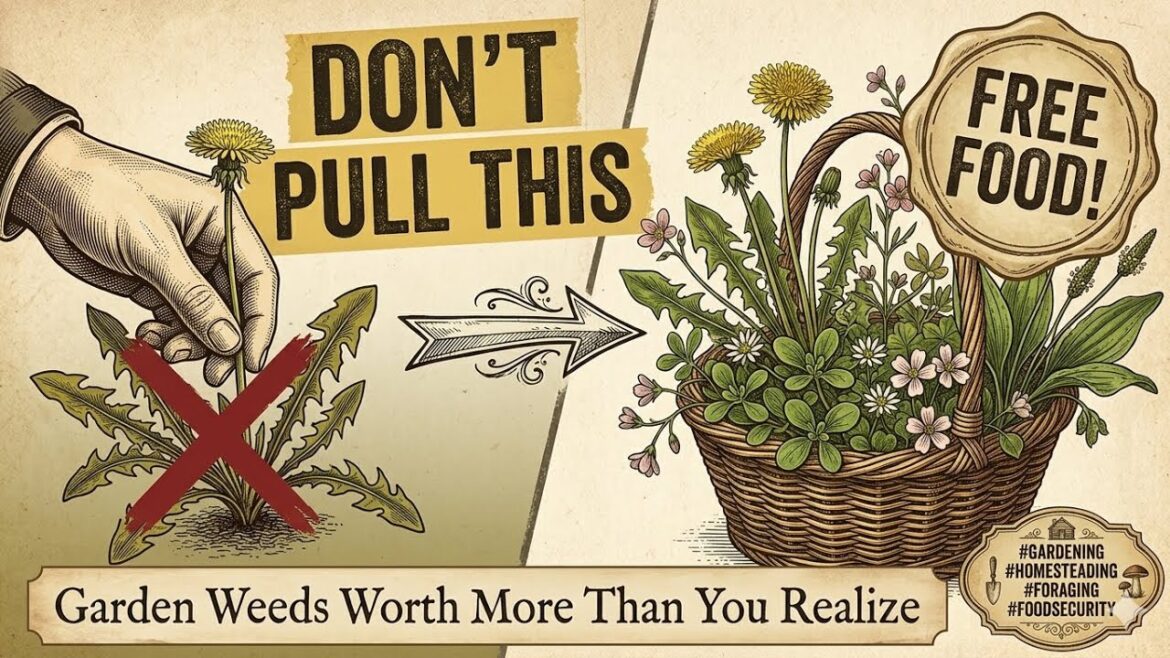 The Secret Garden: Why I Stopped Pulling These Edible Weeds The Secret Garden: Why I Stopped Pulling These Edible Weeds