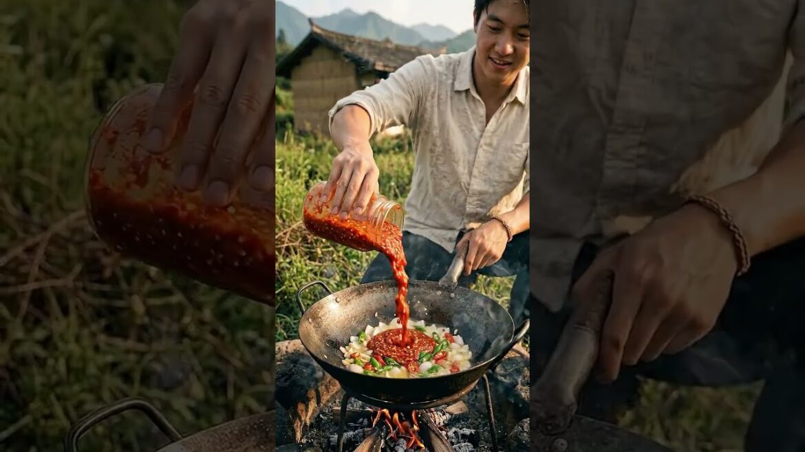 Fresh Chili Sauce from the Garden β¨πΏ Fresh Chili Sauce from the Garden β¨πΏ
