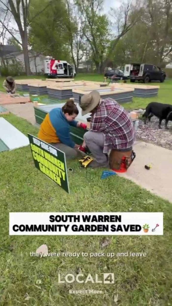 South Warren community garden saved