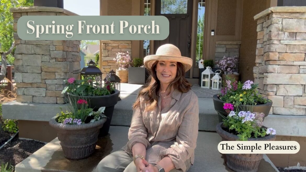A Spring Porch That Welcomes You Home | Container Planting A Spring Porch That Welcomes You Home | Container Planting