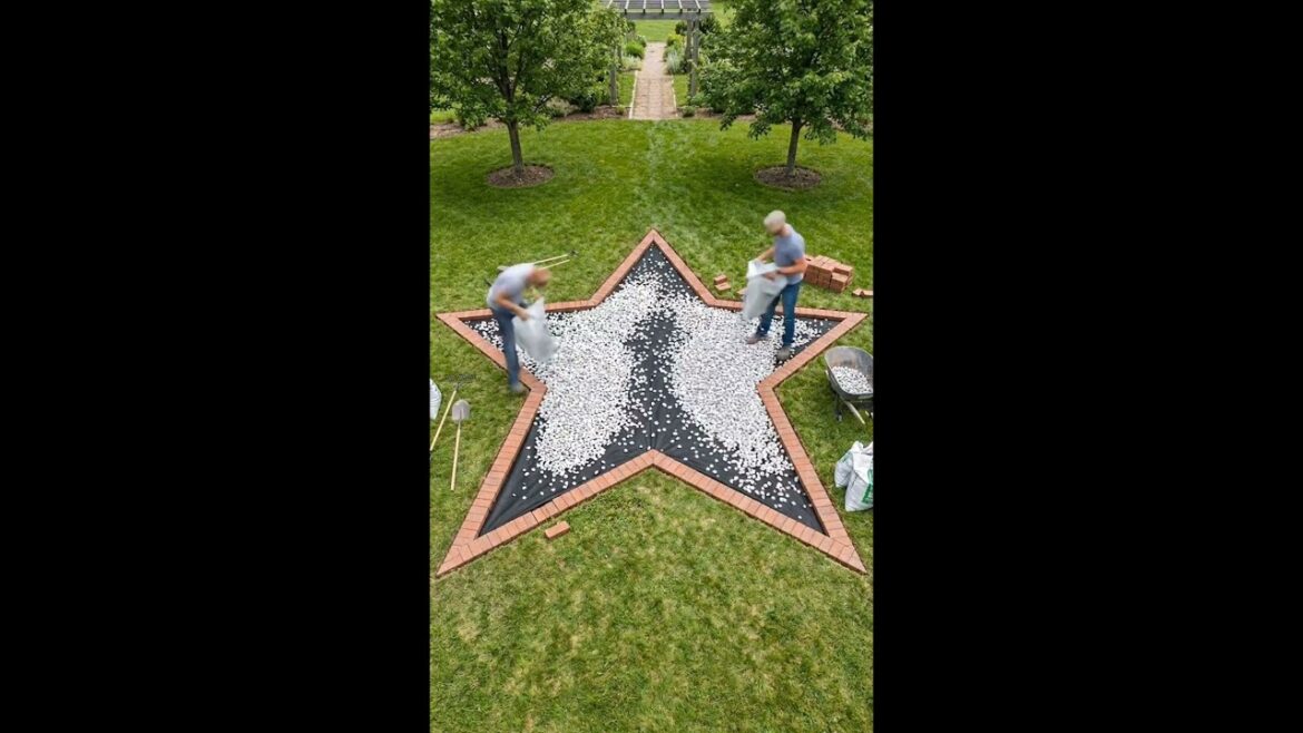 DIY BackyardMakeover: How to Build a Star-Shaped Garden Bed🌲🏡 DIY BackyardMakeover: How to Build a Star-Shaped Garden Bed🌲🏡