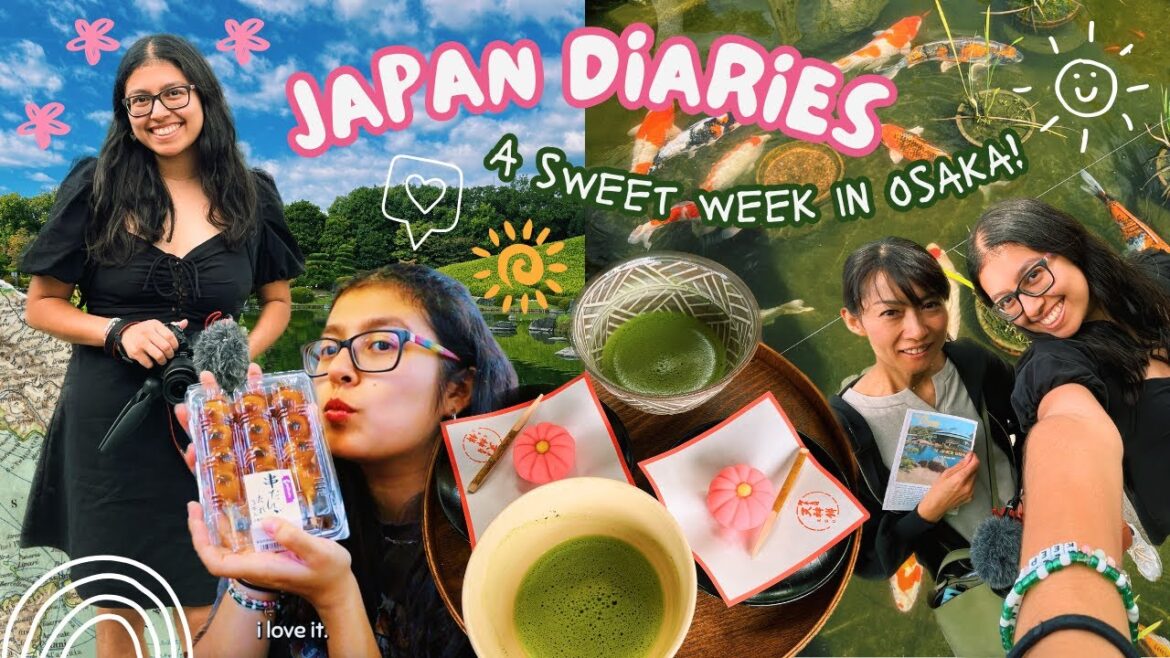 japanese gardens, sweets, + shopping! a week in my life in JAPAN | osaka vlog | japan diaries japanese gardens, sweets, + shopping! a week in my life in JAPAN | osaka vlog | japan diaries