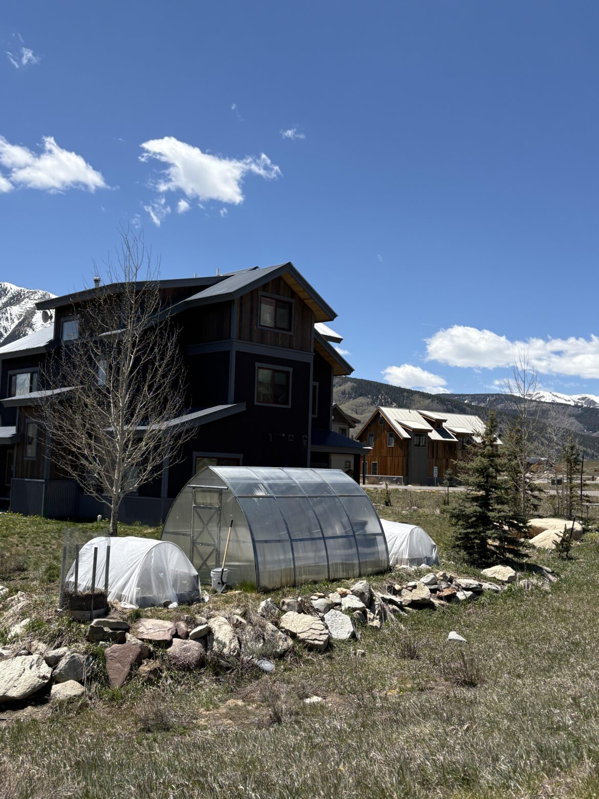 Fun greenhouse in Crested Butte!