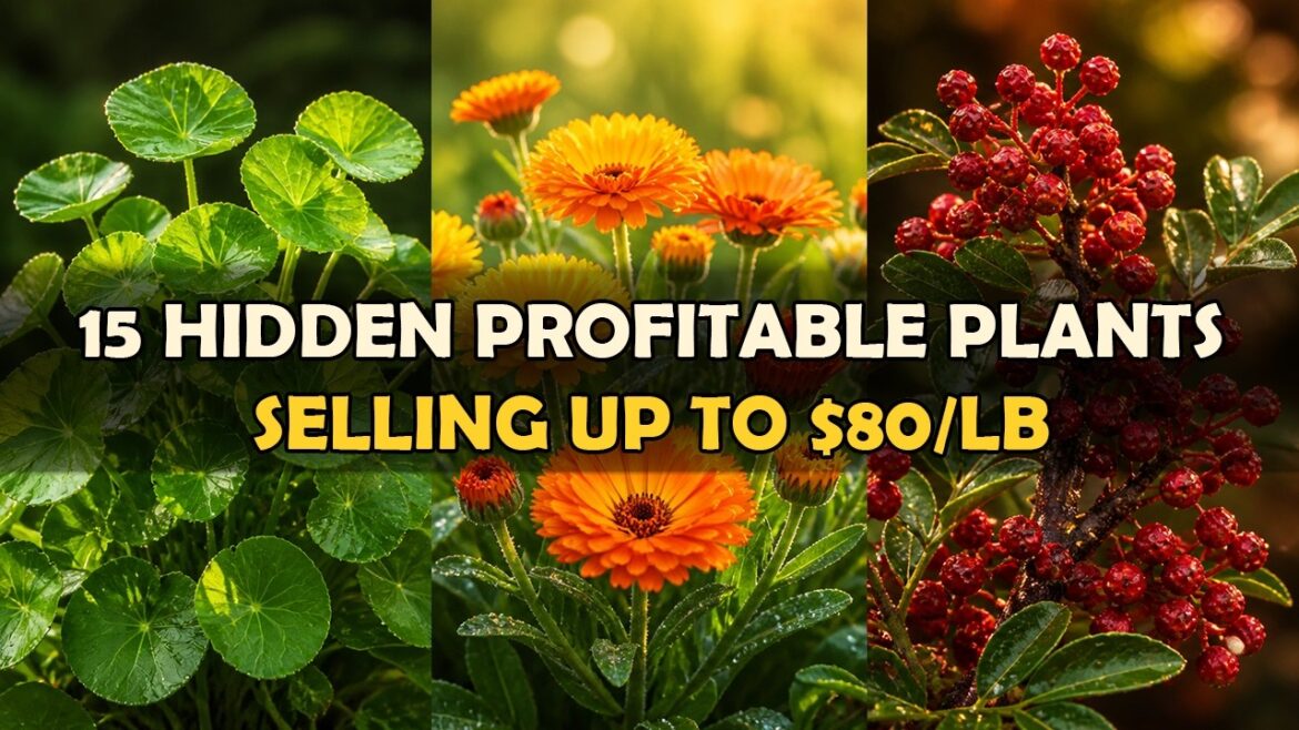 15 Hidden Plants That Can Sell for Up to $80lb