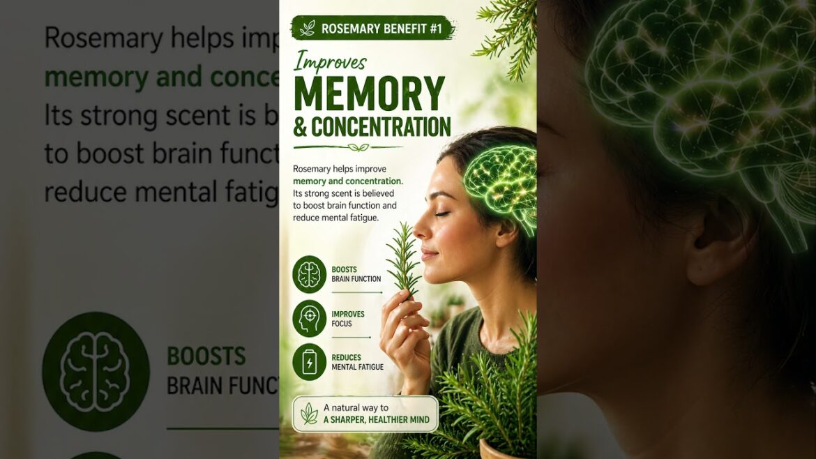 Rosemary Plant Benefits | Hidden Health, Hair & Healing Power! #gradinahealth #strawberry Rosemary Plant Benefits | Hidden Health, Hair & Healing Power! #gradinahealth #strawberry