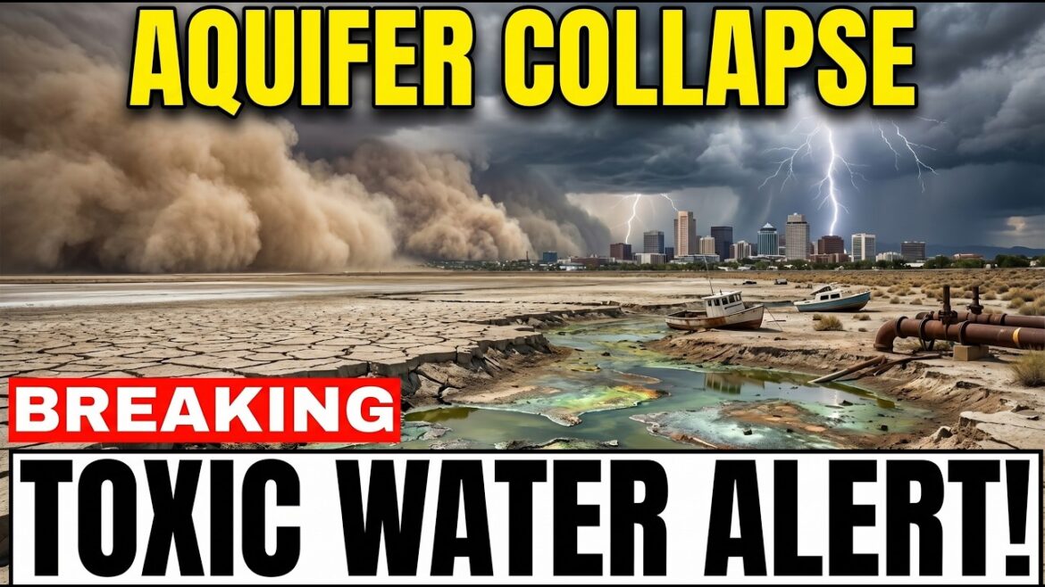 Salt Lake City’s Aquifer DROPS 67% — 1.2 Million Americans Drinking Heavy Metals Salt Lake City's Aquifer DROPS 67% — 1.2 Million Americans Drinking Heavy Metals