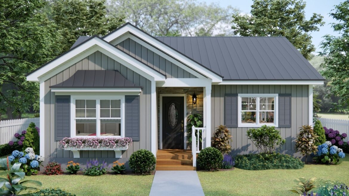 This Peaceful 2-Bedroom Country Home Feels So Comfortable