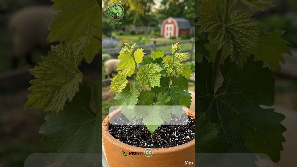 EASY Way to Grow Grape in bucket at home #diygarden #farming #garden #gardening #statisfying EASY Way to Grow Grape in bucket at home #diygarden #farming #garden #gardening #statisfying