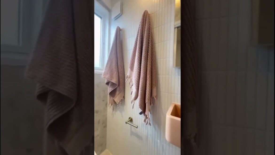 Exploiting Every Inch: Genius Small Bathroom Design Ideas for Tiny Spaces #Home bathroom #decor