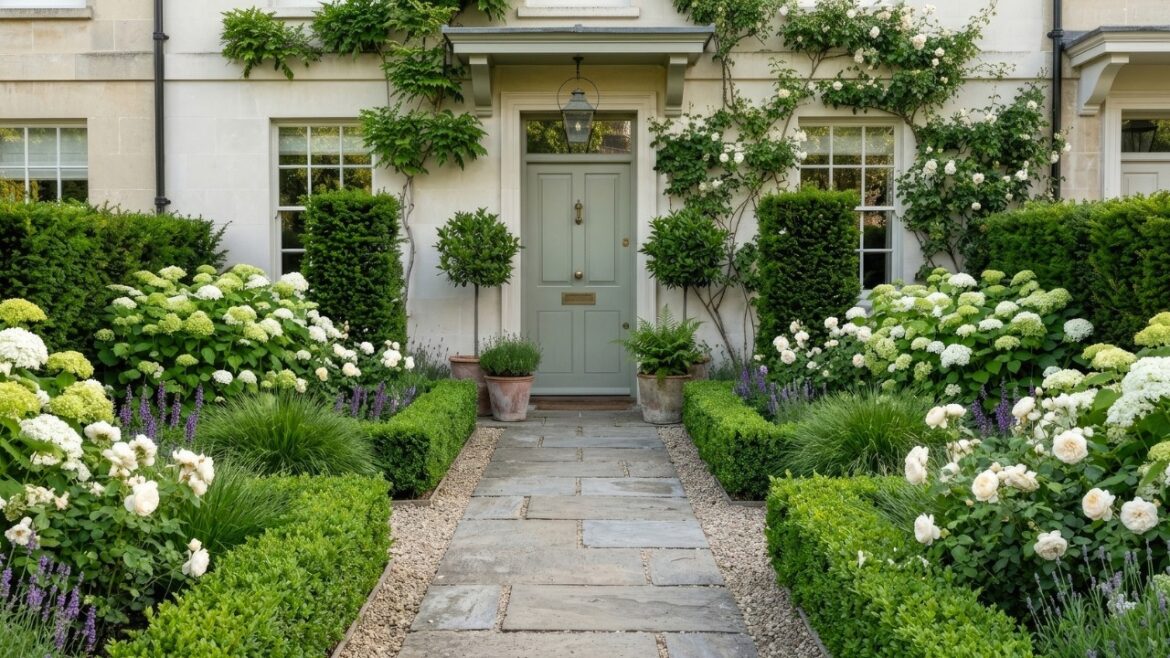 Easy Small Front Yard Landscaping Ideas | Low Maintenance Entryway Garden Inspiration