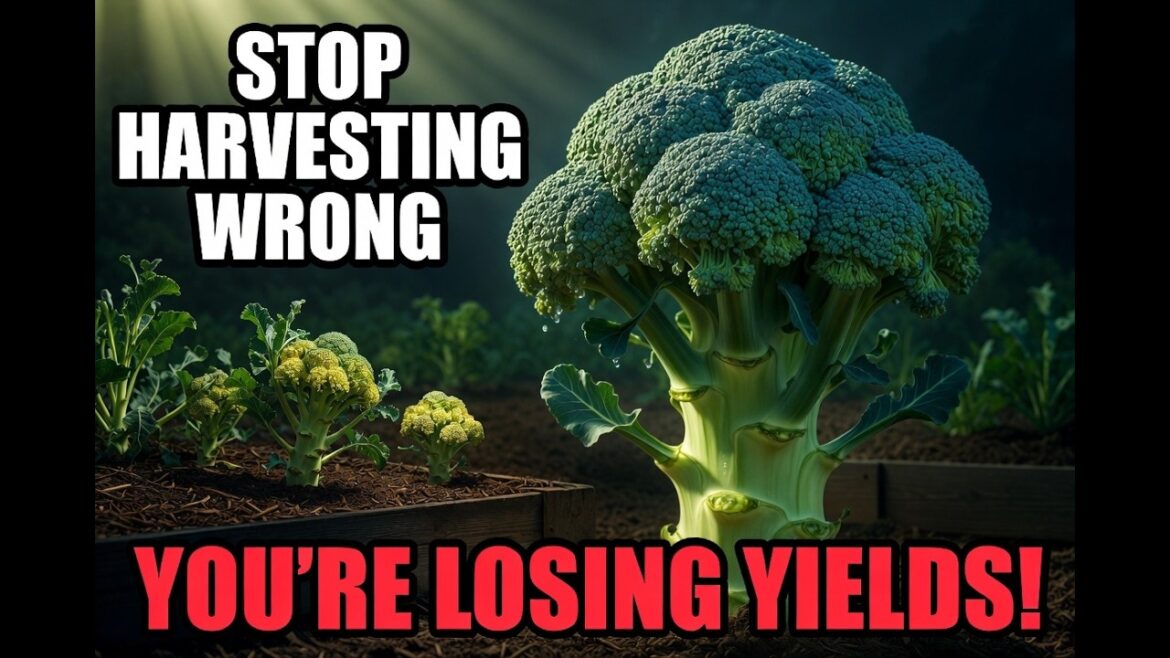 Harvest Broccoli TOO LATE? Biggest Yield Mistake Revealed 🥦 Harvest Broccoli TOO LATE? Biggest Yield Mistake Revealed 🥦