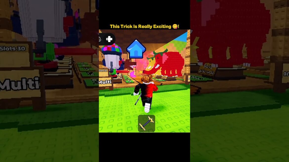 Secret Trick In Kick a Lucky block 🤯!#roblox #kickaluckyblock #shorts