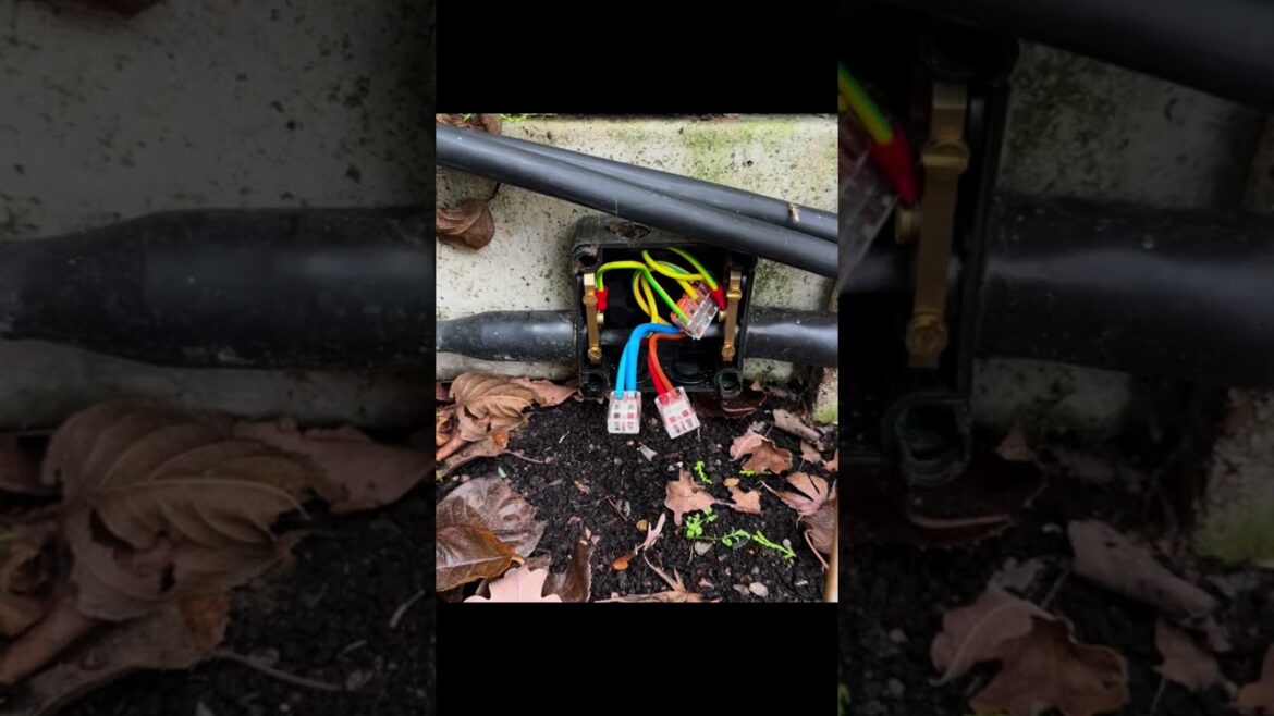 Fault find on a garden supply radial circuit. The process.