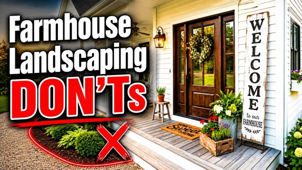 The ULTIMATE Farmhouse Landscaping Guide (Ideas, Plants & Mistakes to AVOID!) The ULTIMATE Farmhouse Landscaping Guide (Ideas, Plants & Mistakes to AVOID!)