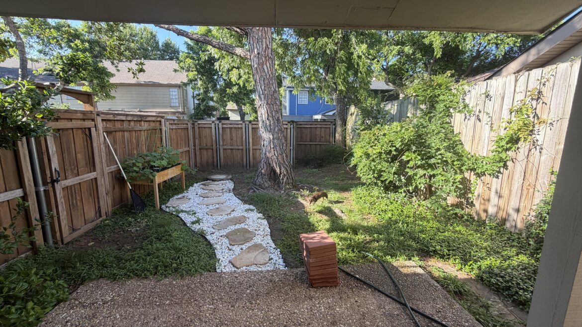 How would you renovate this yard with only 10k?