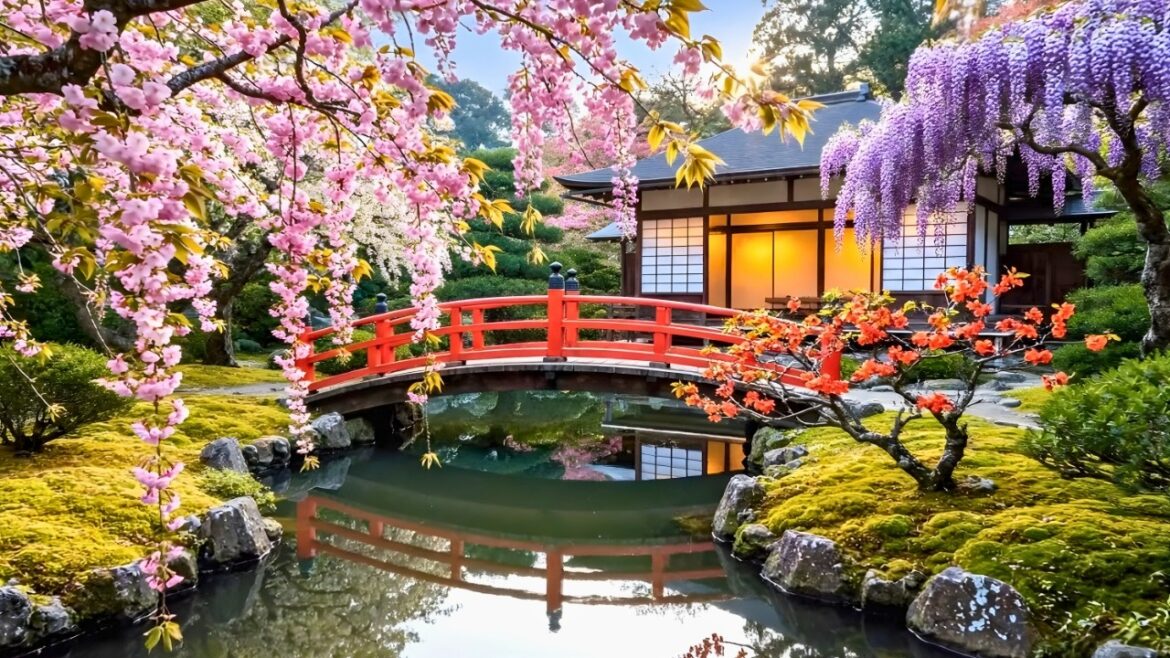 Spring Japanese Garden Plant & Flower Ideas: Relaxing Visual Tour Spring Japanese Garden Plant & Flower Ideas: Relaxing Visual Tour