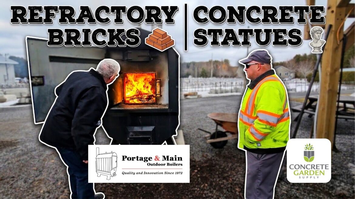 2,000+ Statues & 1 Reliable Boiler! Touring Concrete Garden Supply: Portage & Main | Visits
