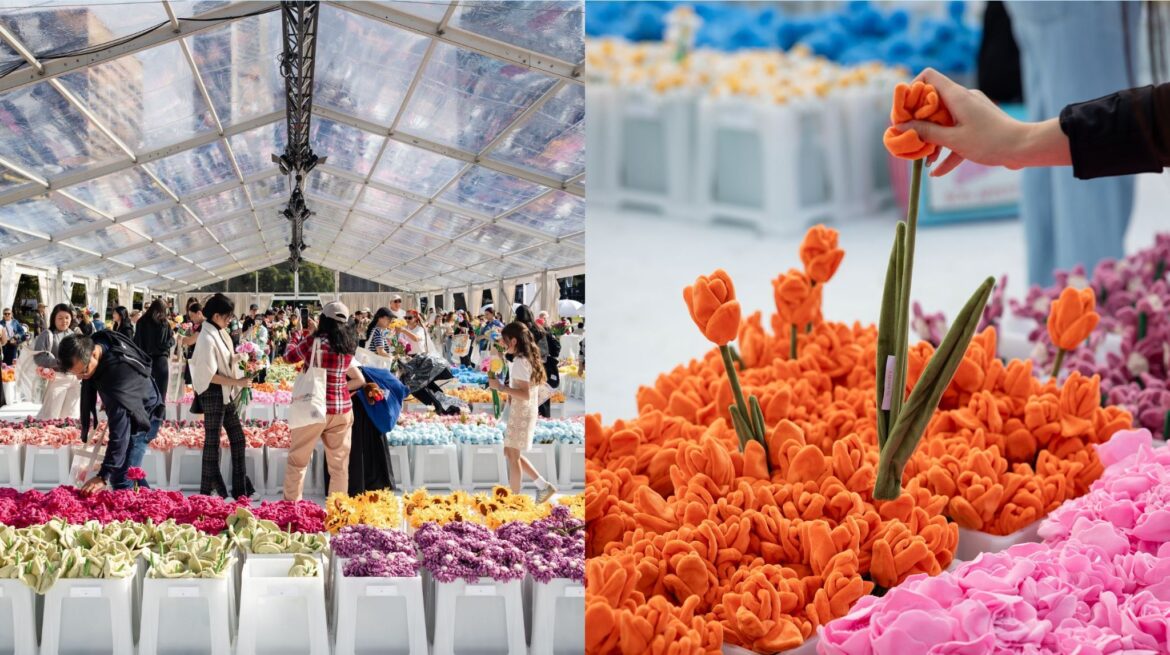 Flower Market: Australian Artist CJ Hendry Debuts Her Flower Market For The First Time In Southeast Asia Flower Market: Australian Artist CJ Hendry Debuts Her Flower Market For The First Time In Southeast Asia