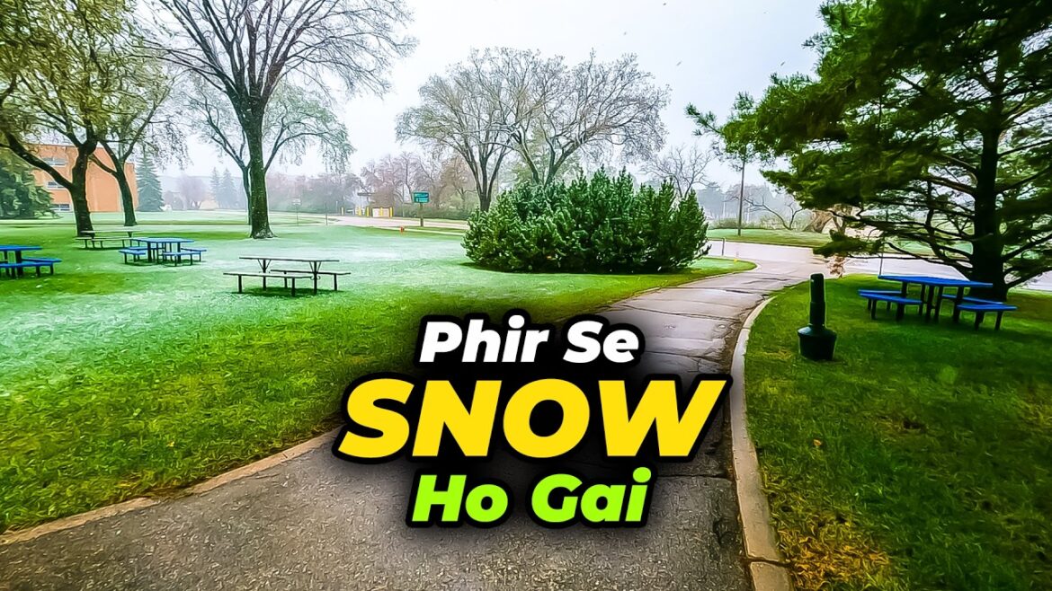 Phir Se Snow Ho Gai | Life in Canada | Saskatoon Phir Se Snow Ho Gai | Life in Canada | Saskatoon