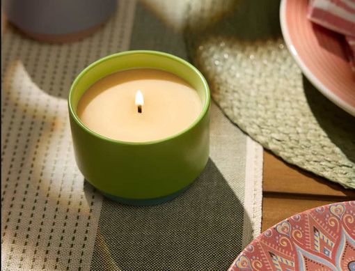 Citronella Two-Tone Jar Candle