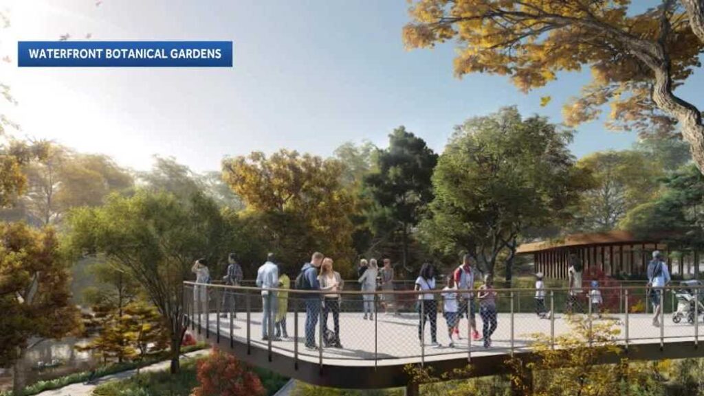Waterfront Botanical Gardens breaks ground on next phase master plan
