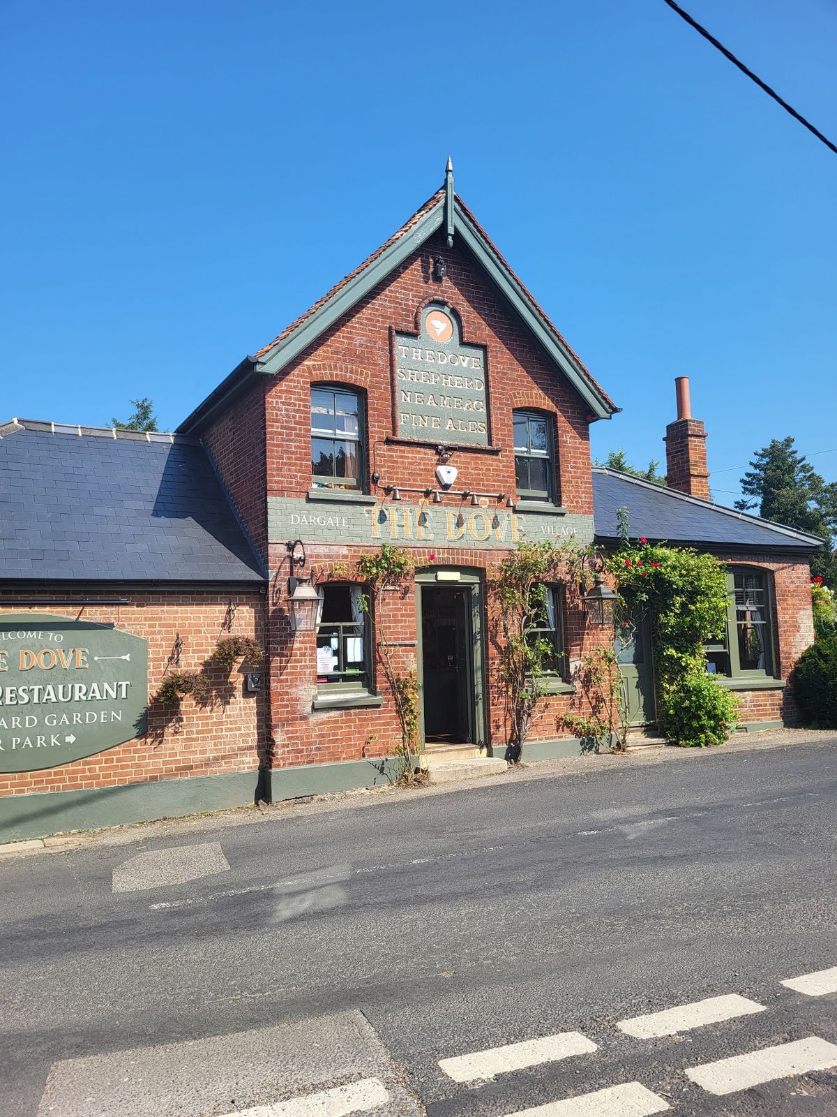The Dove at Dargate has been crowned 'Best Destination Pub' in Kent by Muddy Stilettos