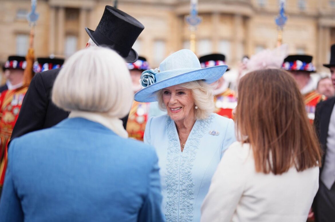 Elegant Garden Party Jewels for the British Royals at Buckingham Palace Members of the British royal family attend a garden party at Buckingham Palace on May 6, 2026 (Aaron Chown/PA Images/Alamy)