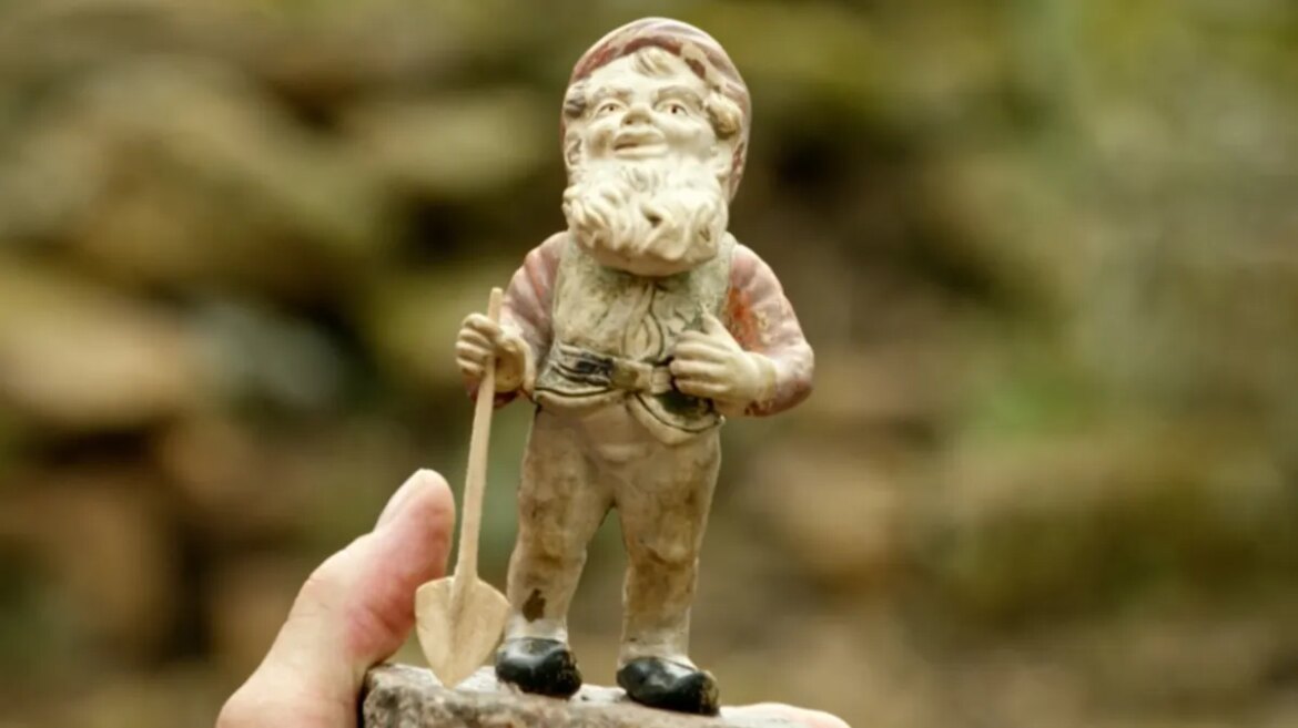 The £1 million garden gnome The £1 million garden gnome