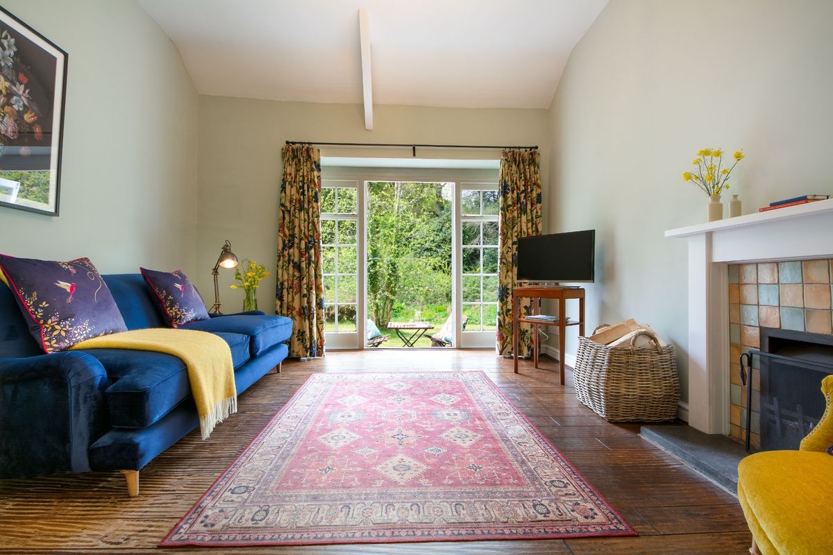 Inside a cottage 