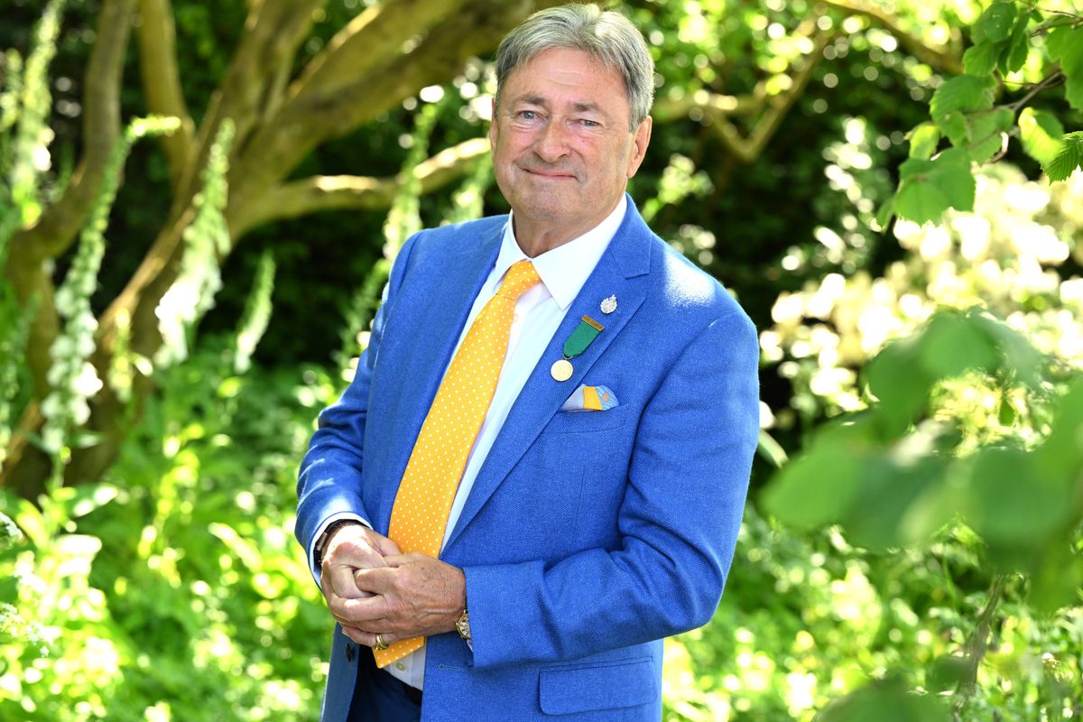 LONDON, ENGLAND - MAY 20: Alan Titchmarsh attends The RHS Chelsea Flower Show at Royal Hospital Chelsea on May 20, 2024 in London, England. All the main garden categories return to the Royal Hospital Chelsea this year. The Show Gardens along Main Avenue, Sanctuary and Feature Gardens explore themes through horticulture, while the All About Plants area in the Floral Marquee focuses on planting. This year is billed as the most sustainable to date. (Photo by Jeff Spicer/Getty Images)