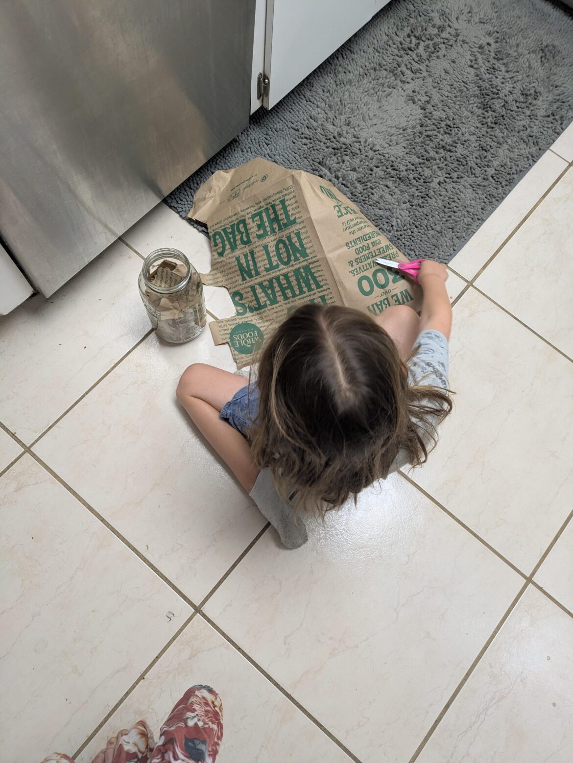 My little compost helper