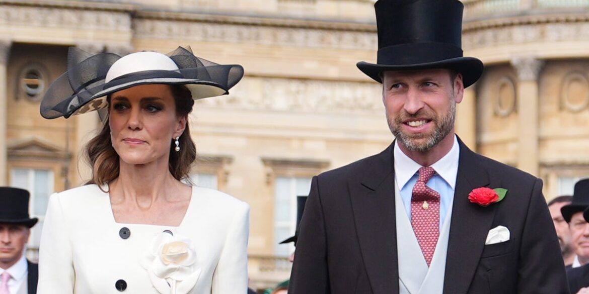 Kate Middleton and Prince William Host a Royal Garden Party in Festive Looks Kate Middleton and Prince William Host a Royal Garden Party in Festive Looks