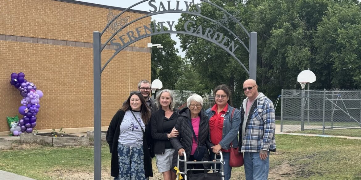 Community garden at Wichita elementary school dedicated to late teacher Community garden at Wichita elementary school dedicated to late teacher