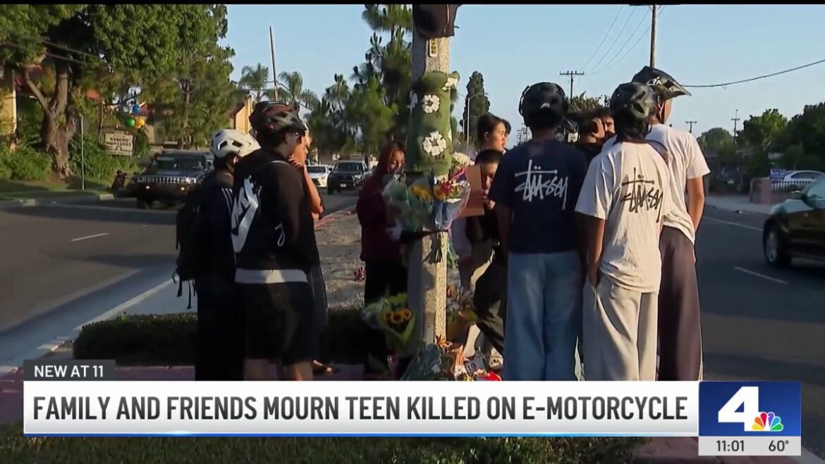 Family, friends mourn teen killed on e-motorcycle in Garden Grove – NBC Los Angeles Family, friends mourn teen killed on e-motorcycle in Garden Grove – NBC Los Angeles