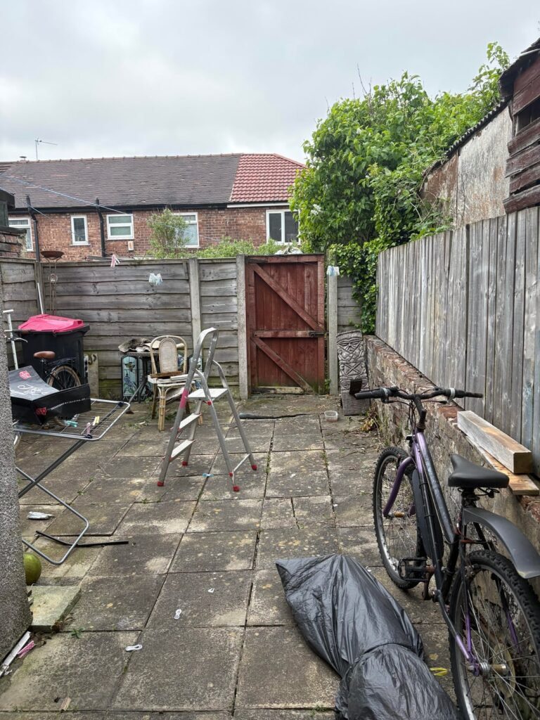Back garden transformation