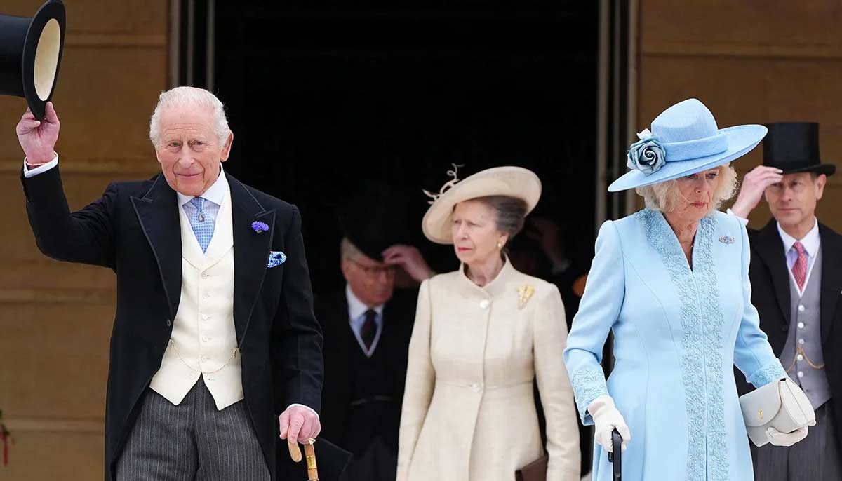 Duchess Sophie, Princess Anne join King, Queen at first garden party of 2026