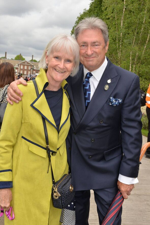 Alan Titchmarsh and wife Alison Alan Titchmarsh and wife Alison