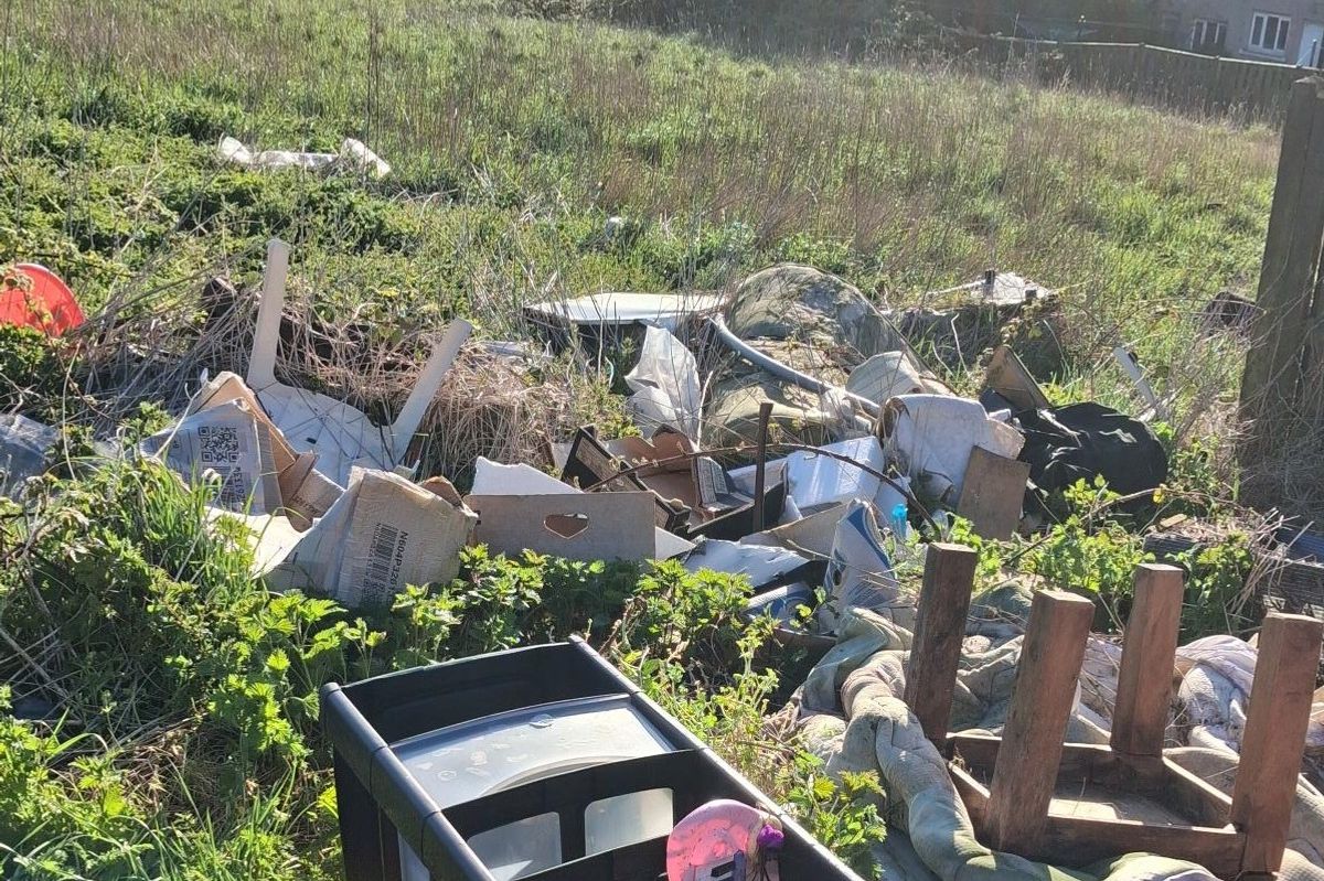 Rubbish dumped in Kirklees