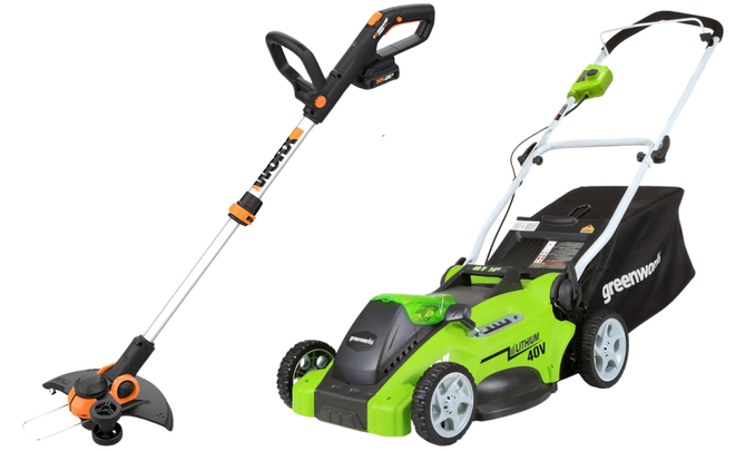 Battery-powered or electric tools