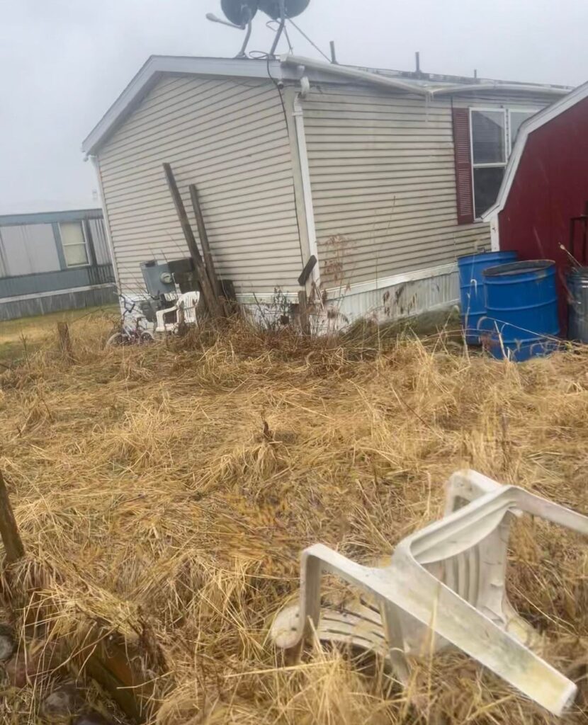 Garden makeover! Before and after