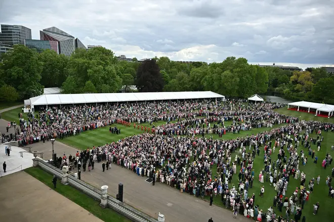 Royal Garden Party at Buckingham Palace, London